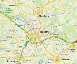 Mapa okol